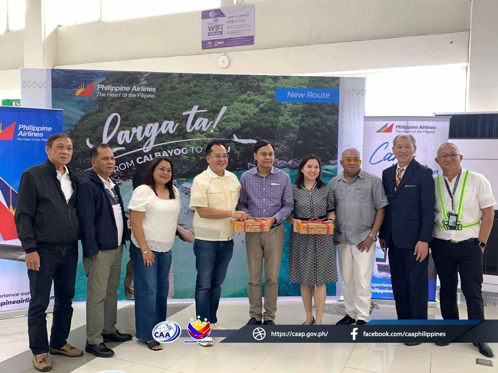 PAL Cebu Calbayog Flight