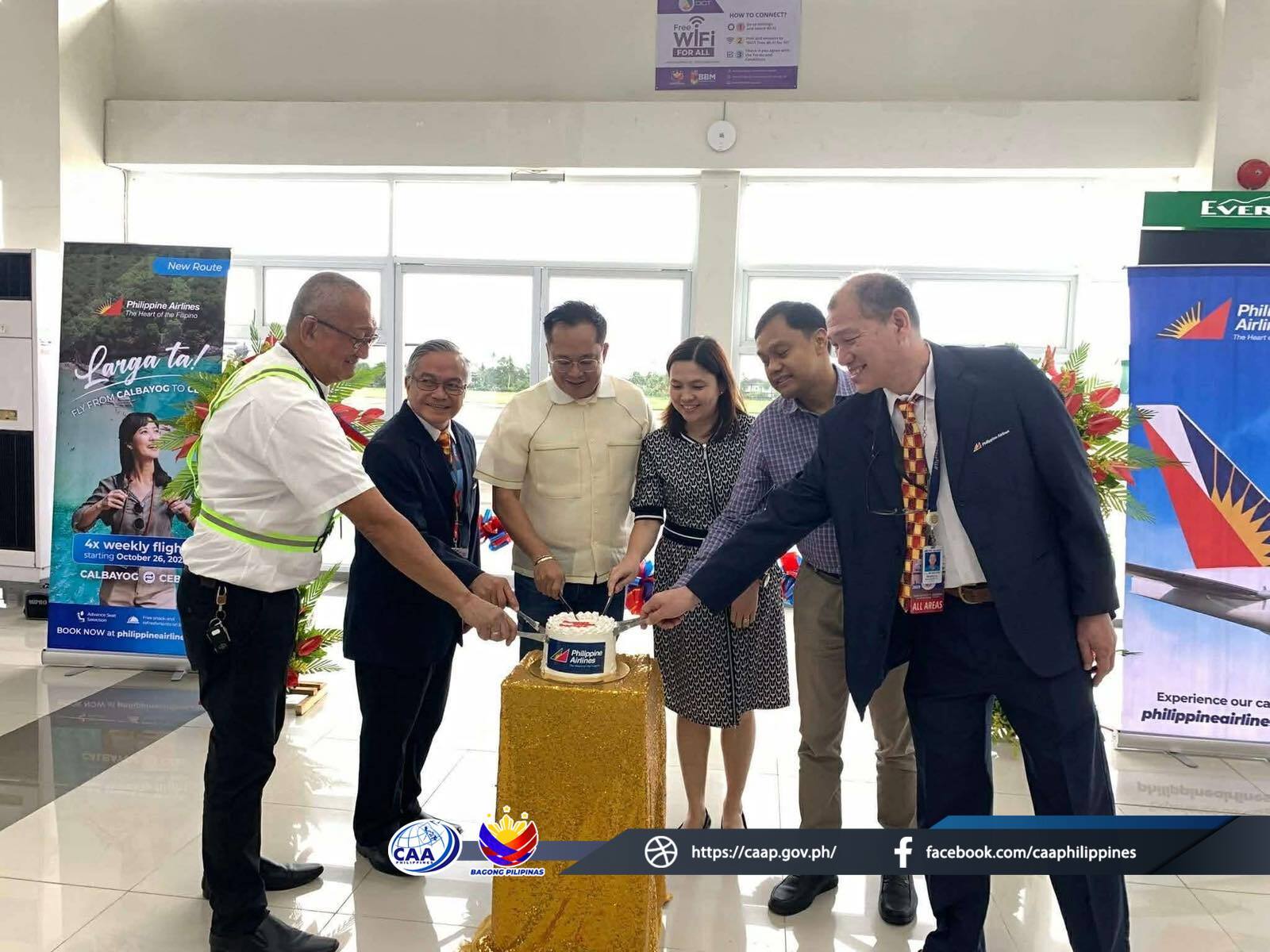 PAL Cebu Calbayog Flight