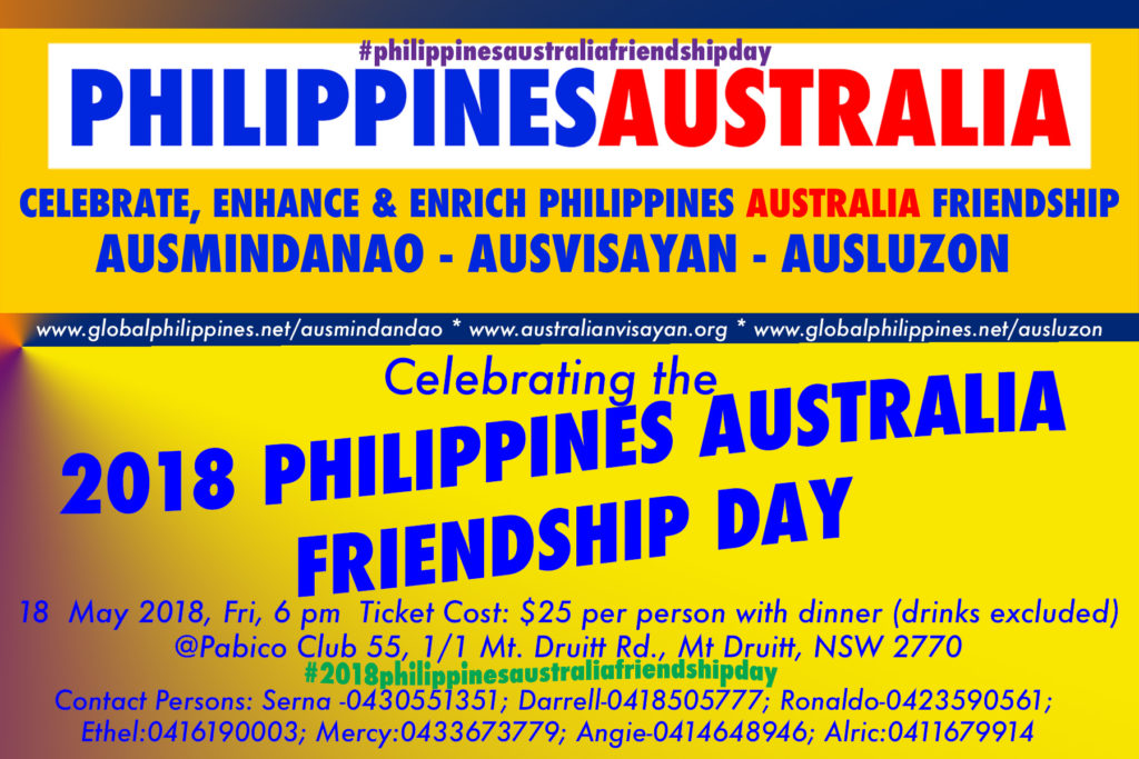 2018-Philippines- Australia- Friendship-Day