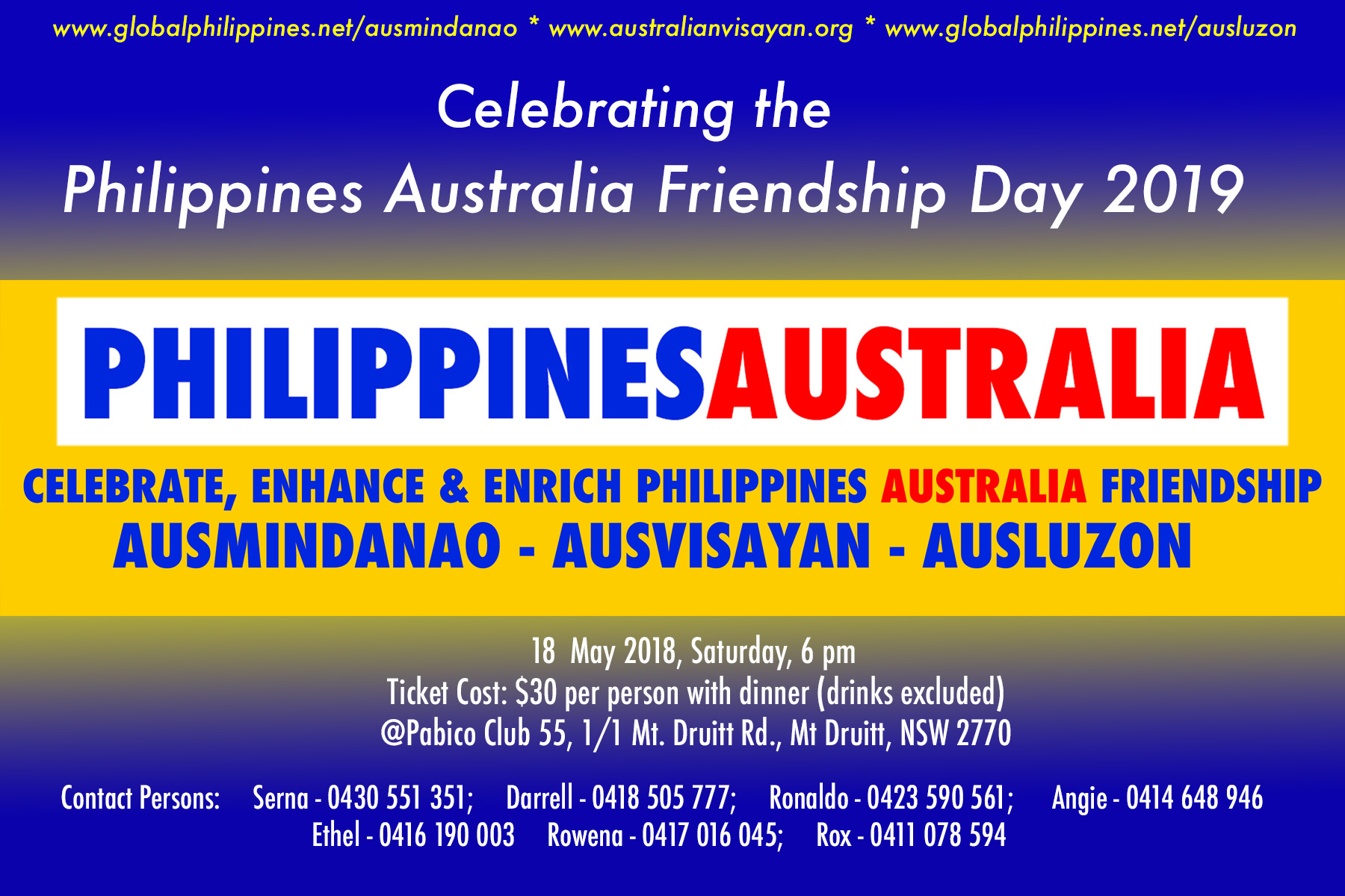 2019 Philippines Australia Friendship