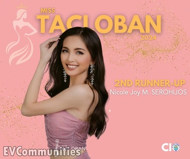 2024 Miss Tacloban Second Runner Up