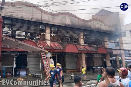 Fire at MASA Building Tacloban City Photo 4