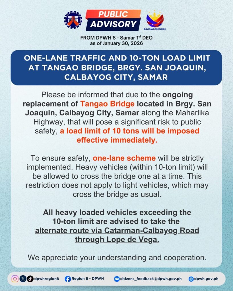 Tangao Bridge, San Joaquin Calbayog City