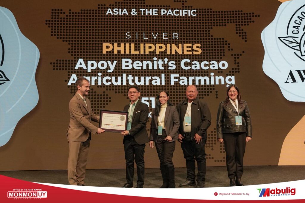 Cacao Excellence Awards 2025 -Apoy Benit's Cacao- Silver Awardee
