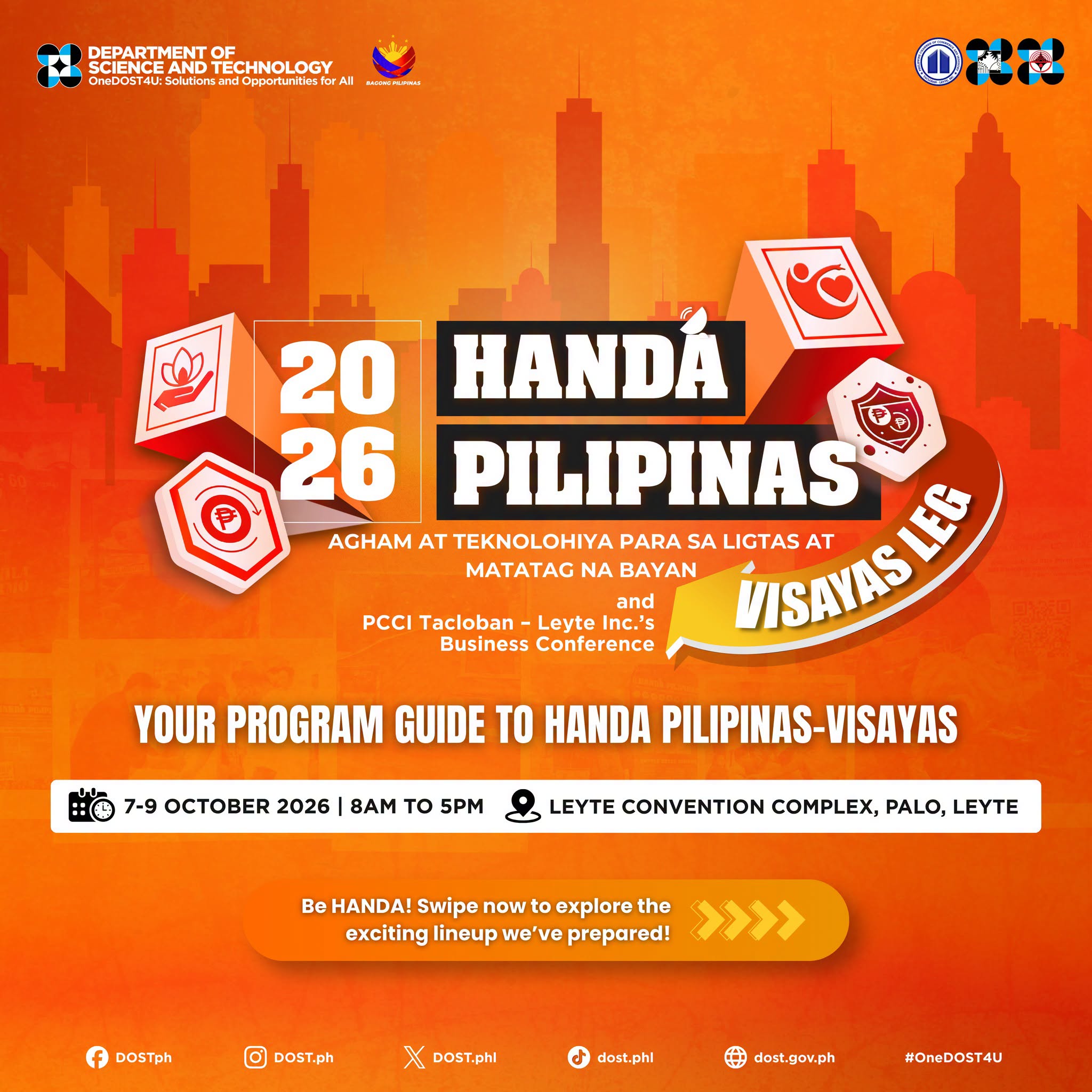 2026 HANDA Pilipinas Visayas Leg Set to Showcase Science, Technology and Innovation for Disaster Resilience