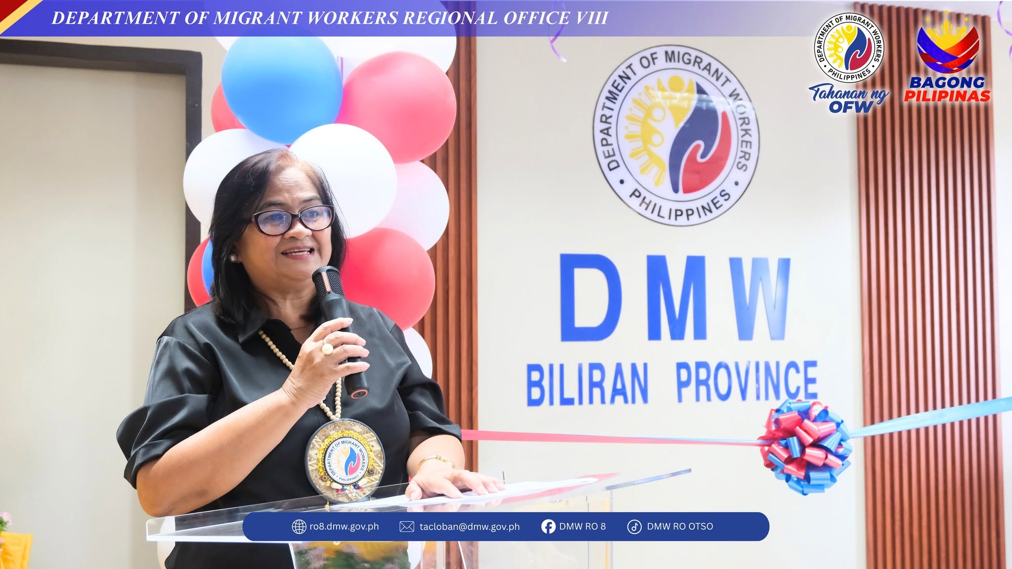 DMW Brings Services Closer to Biliranons with Region VIII’s First Provincial Office