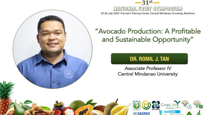 Dr, Romil Tan -31st National Fruit Symposium 1 dr romil tan