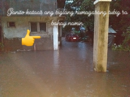 Iriga City  -Typhoon Krsitine