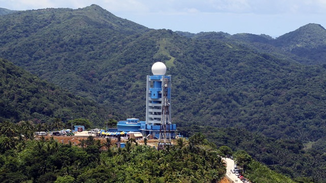 The JICA funded doppler radar at Virac, Catanduanes