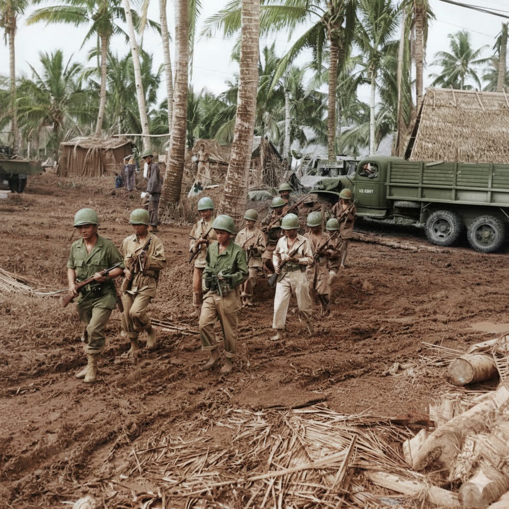 81st leyte gulf landings