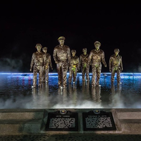 81st leyte gulf landings