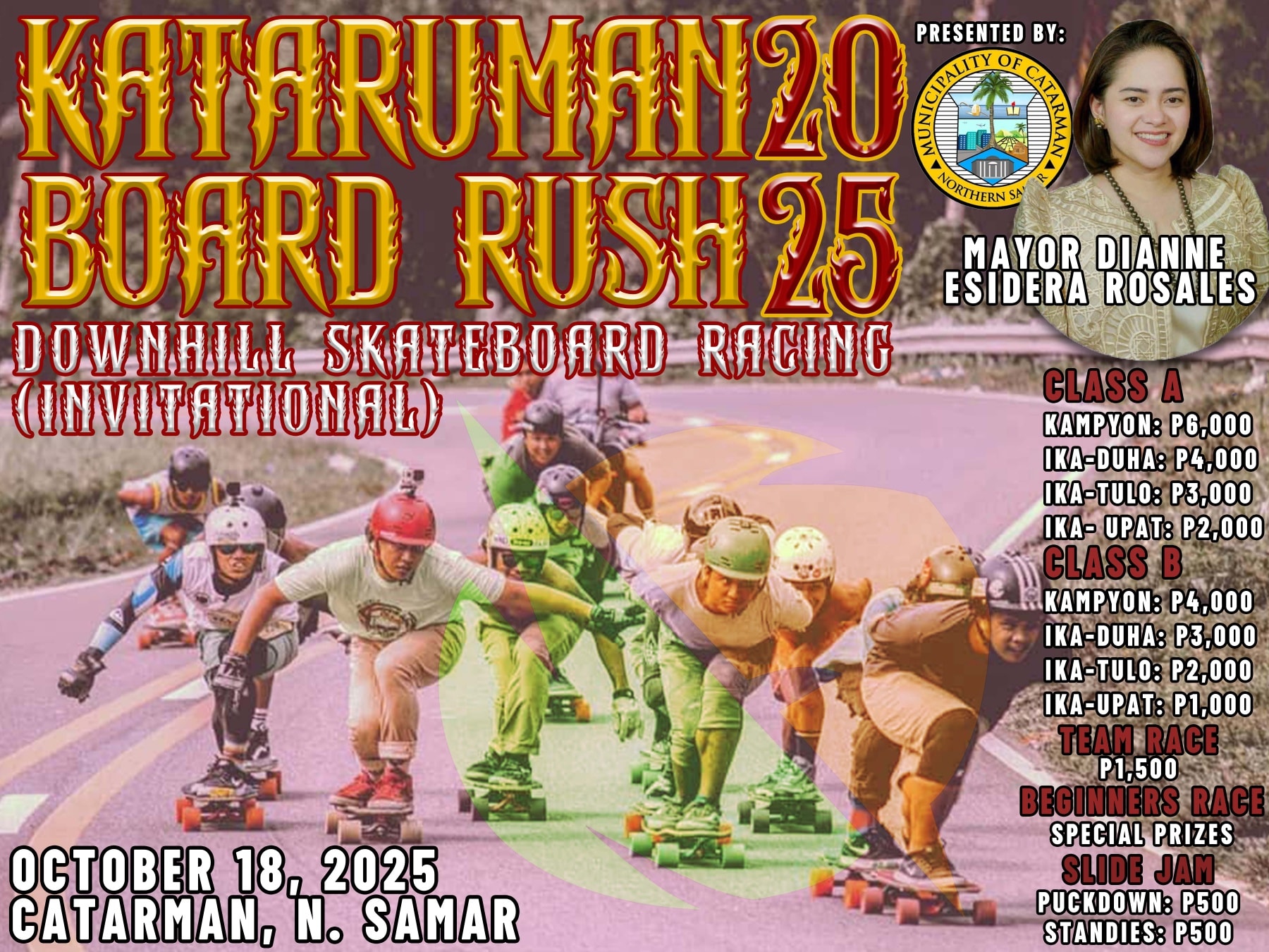 Kataruman Board Rush 2025 will be held on 18 October