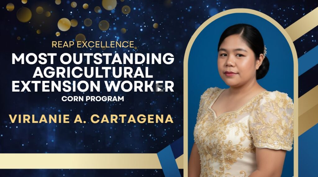 Most Outstanding Agricultural Extension Worker Corn Program - Virlanie Cartagena