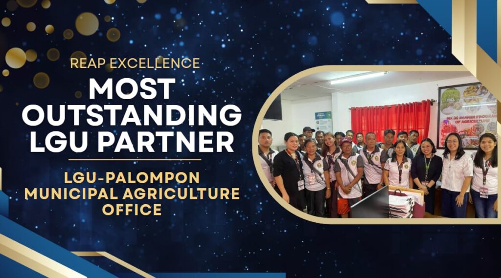 Most Outstanding LGU Partner - LGU Palompon Municipal Agriculture Office