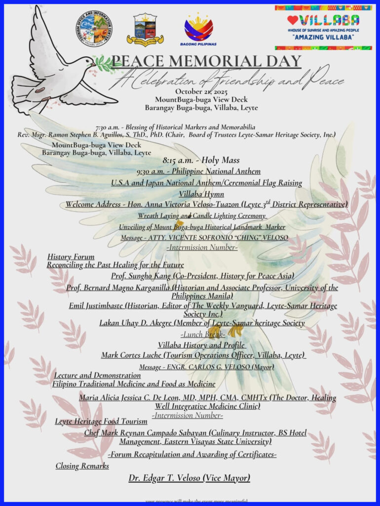 Peace Memorial Day Mt Bugabuga View Deck Villaba Leyte