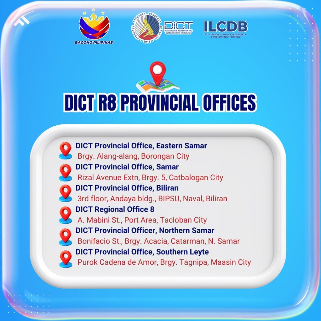 dict 8 provincial offices