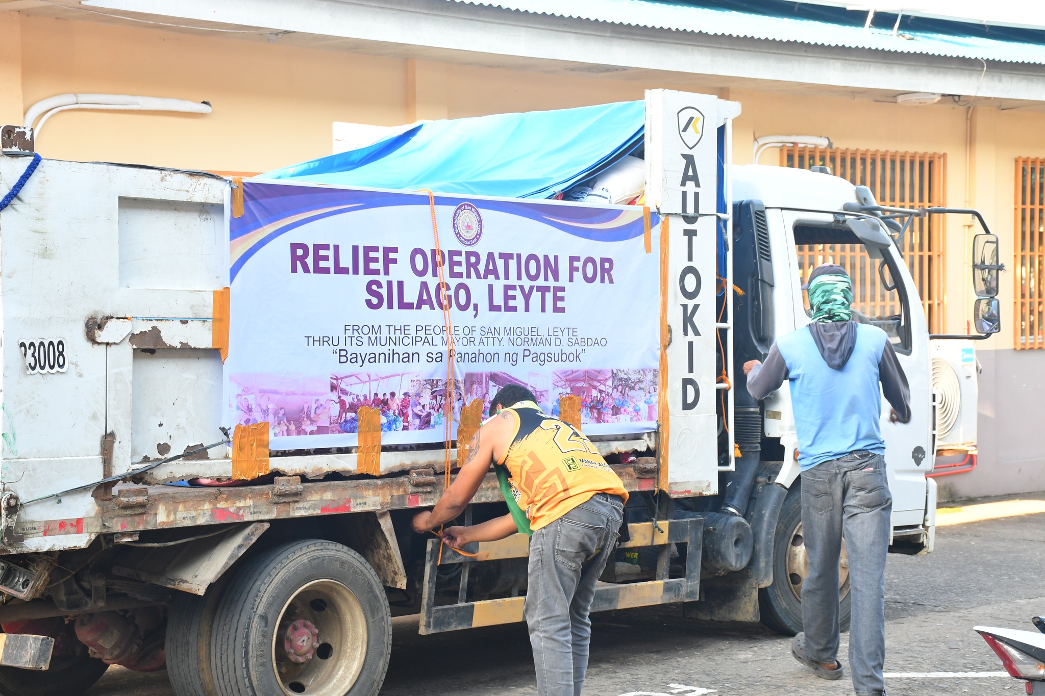 Relief Operation fSilago from San Miguel Leyte