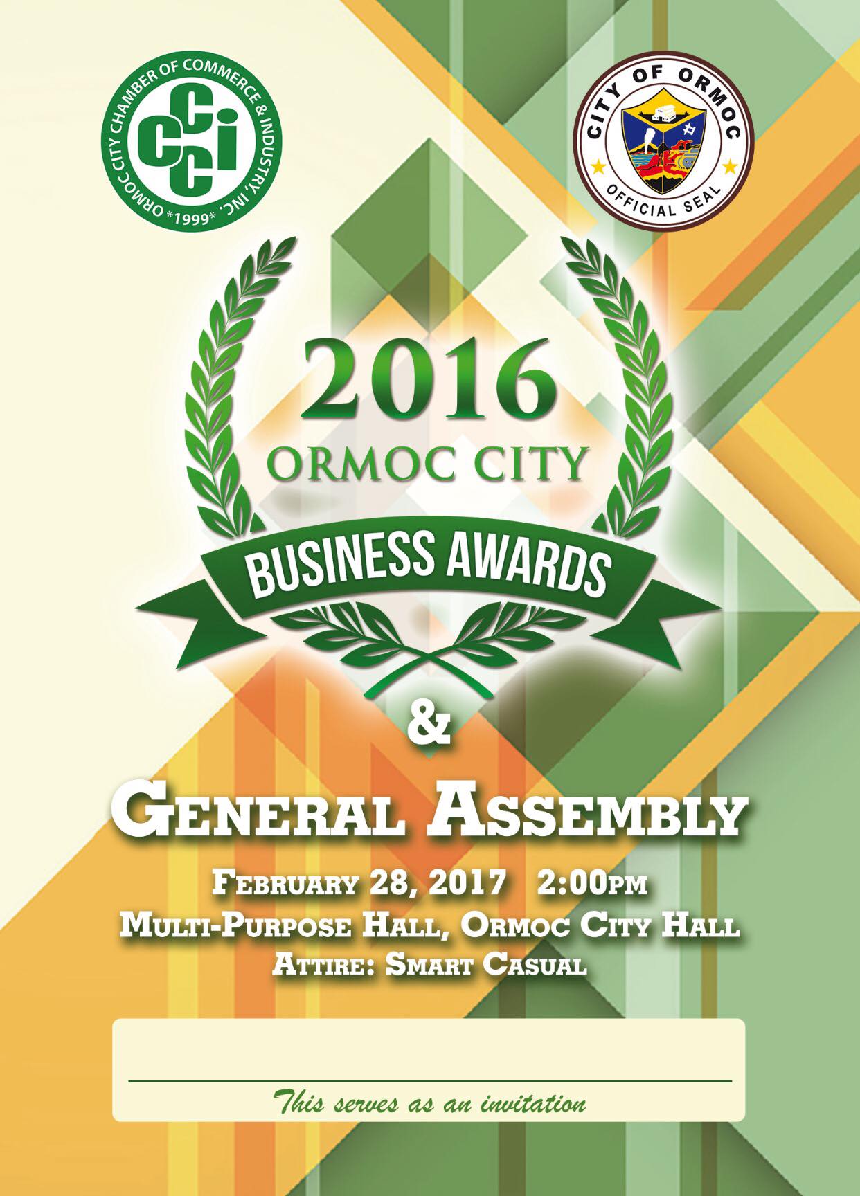 OrCham to hold 2017 elections, general assembly and business awards