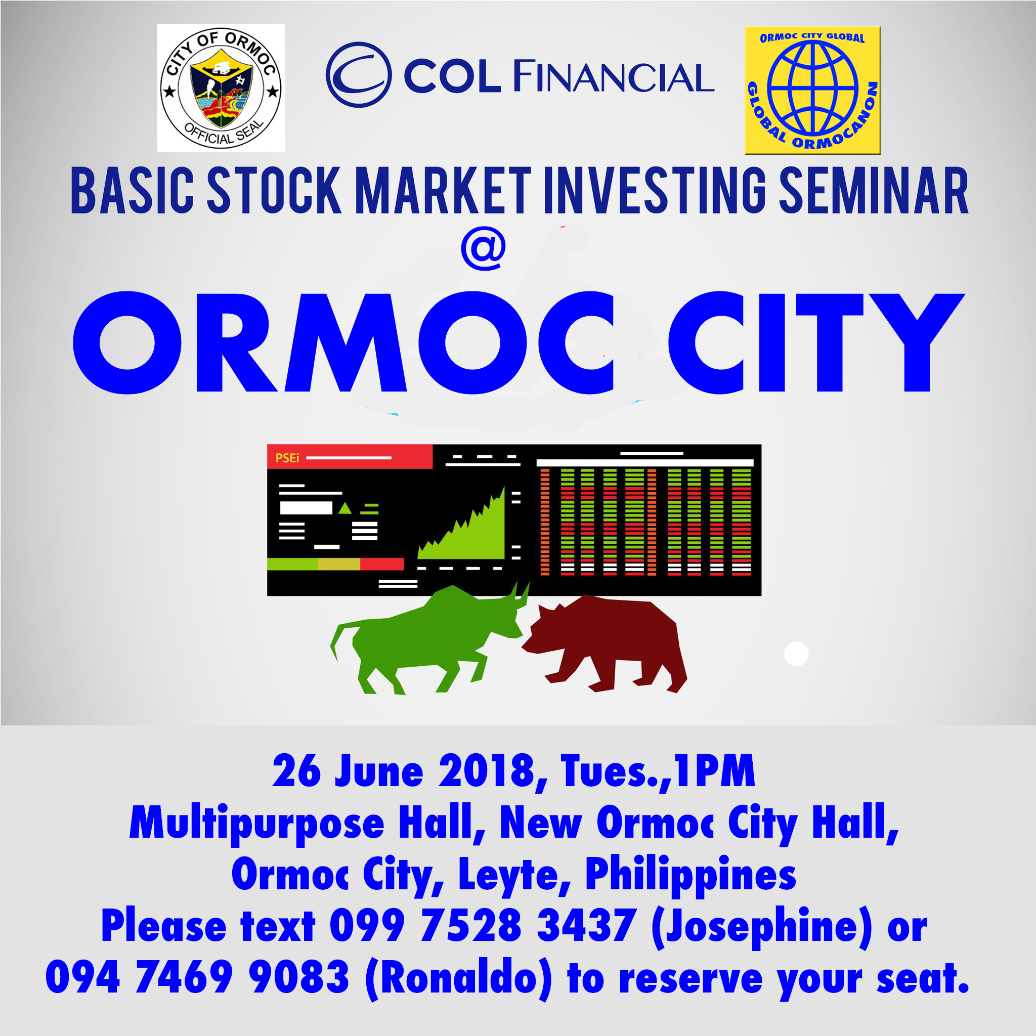 COL Financial conducts basic stock market investing seminar at Ormoc City