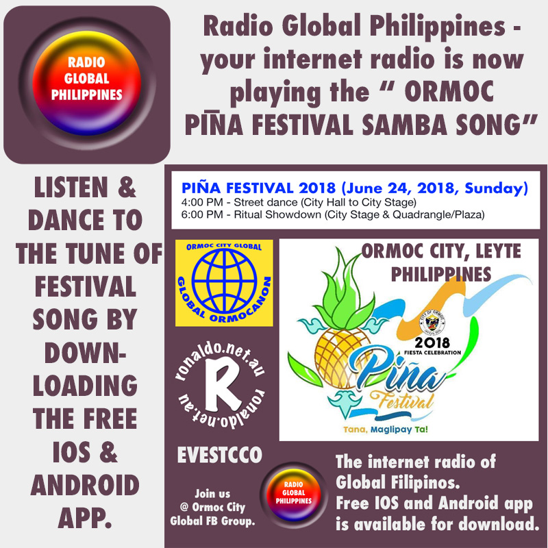 ORMOC CITY PIÑA FESTIVAL 2018  onJune 24