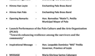 Typhoon Yolanda @ Year 3 – Palo, Leyte