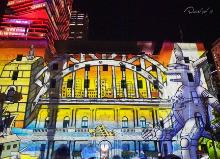2024 Vivid Sydney - Customs House1