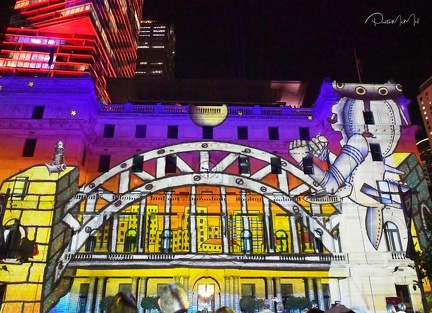 2024 Vivid Sydney - Customs House2
