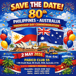 Philippines Australia Friendship Day (PAFD) Celebrations