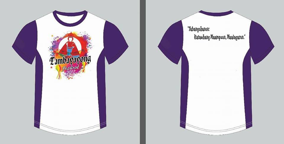 Official Tambayayong Festival 2018 Shirt is now available – Tabango Global