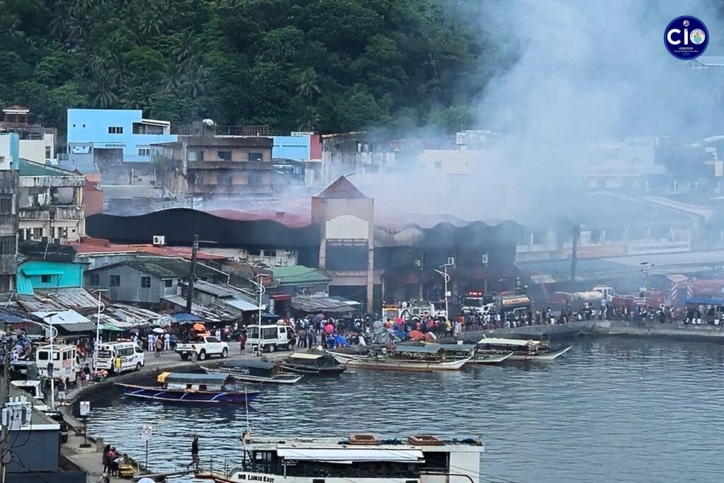 Fire incident at MASA Building Tacloban
