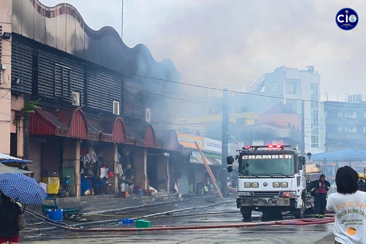 Fire incident at MASA Building located at Tacloban City Public Market