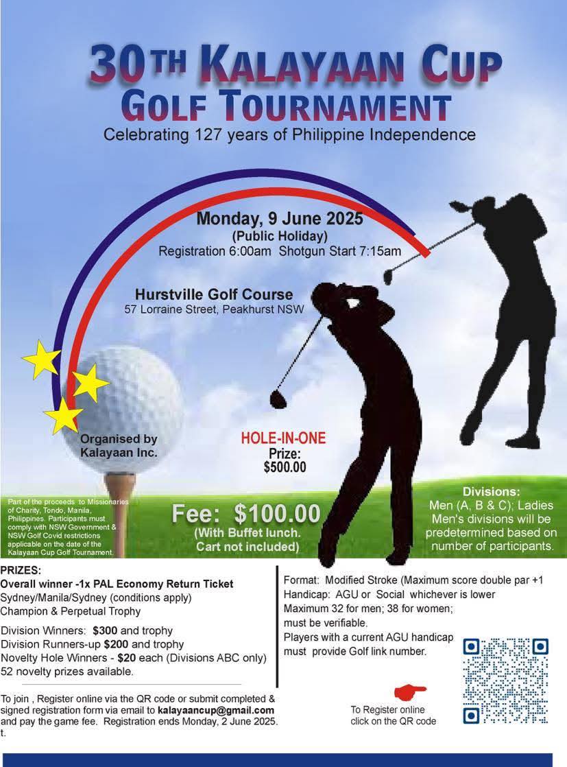 30th Kalayaan Cup Golf Tournament
